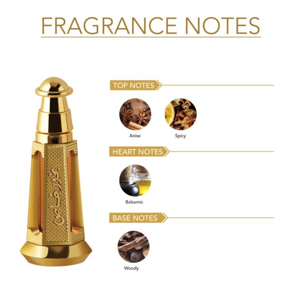 BAKHOOR KHAS OUD FOR UNISEX 3ml OIL - Image 3