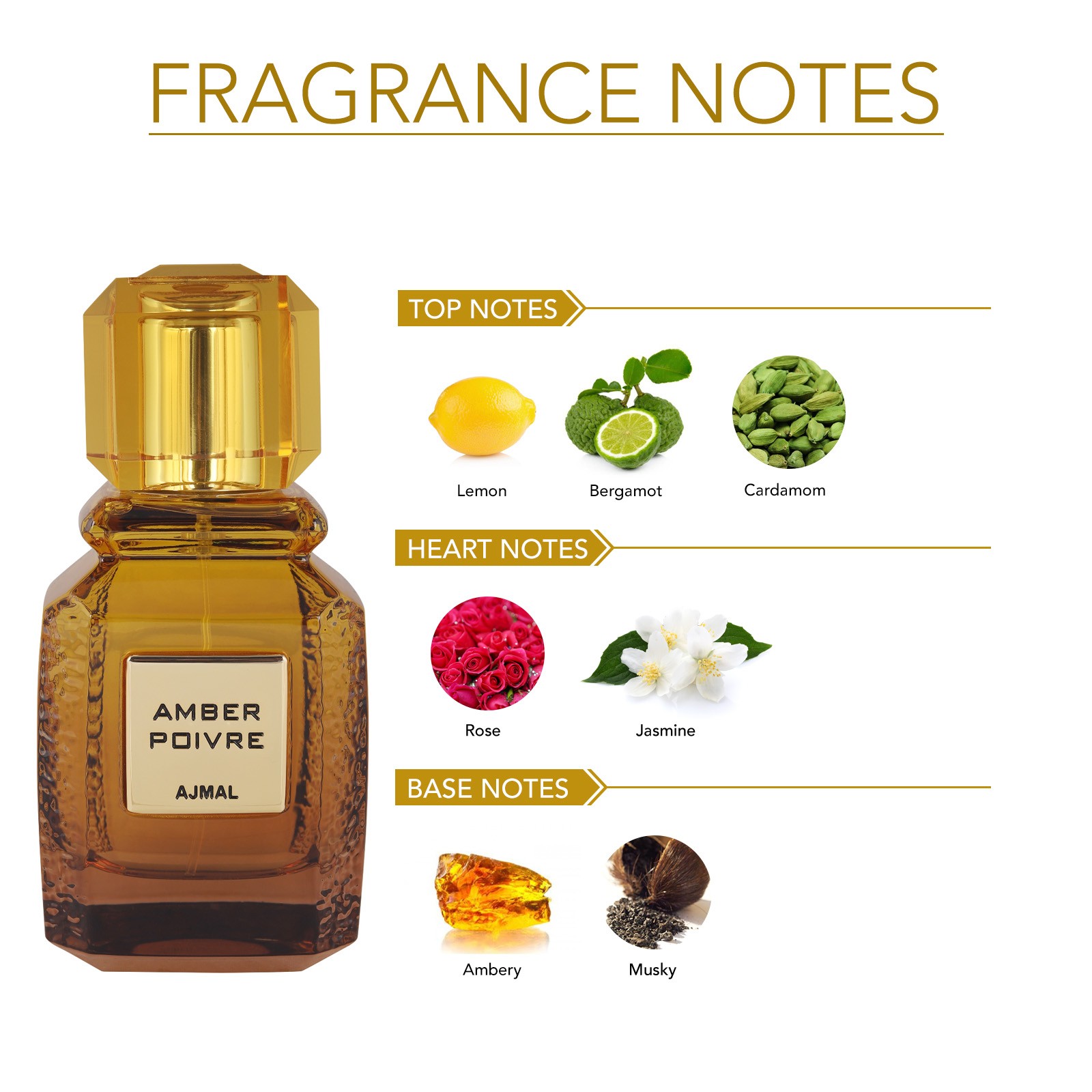 AMBER POIVRE FOR UNISEX 100ml EDP - Image 4
