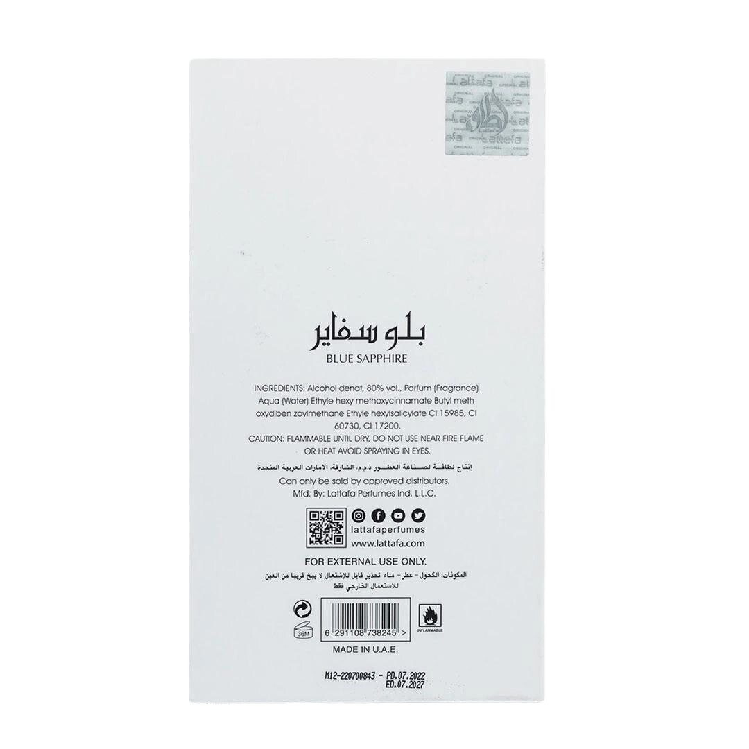 BLUE SAPPHIRE FOR UNISEX 100ml EDP - Image 4