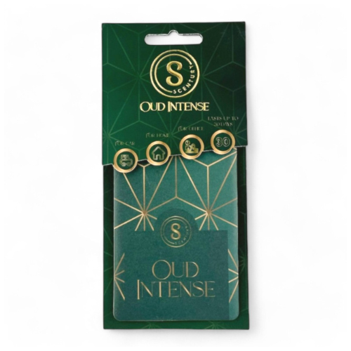 Oud Intense Air Freshener Card - Image 3