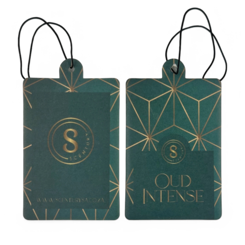 Oud Intense Air Freshener Card