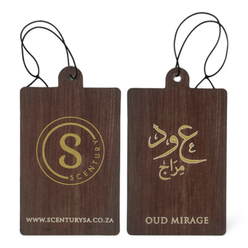 Oud Mirage Air Freshener Card