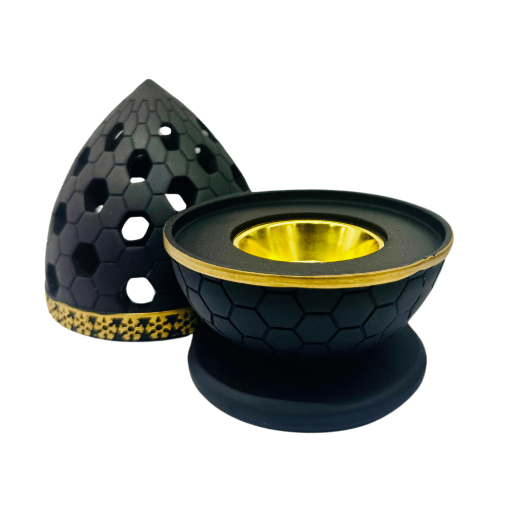 BAKHOOR BURNER EGG SHAPE – BLACK - Image 2