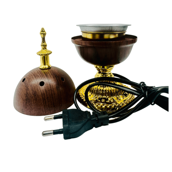 BAKHOOR BURNER ELECTRIC – DARK BROWN - Image 2