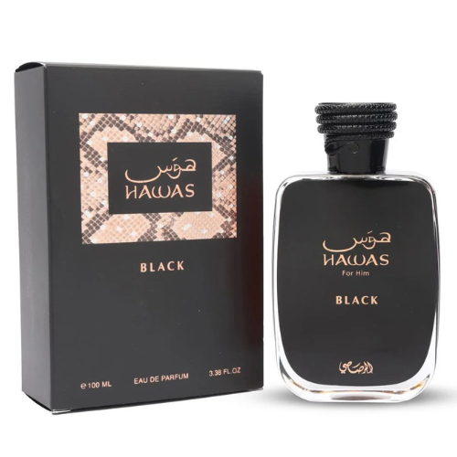 HAWAS BLACK FOR HIM 100ml EDP - Image 2