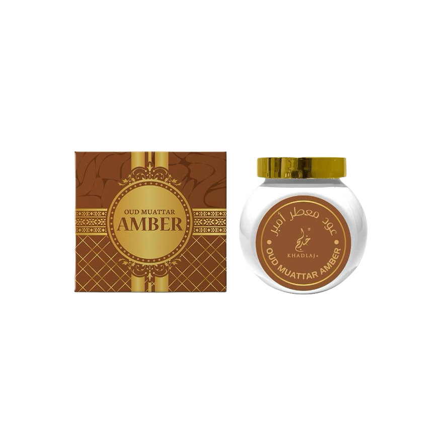 Oud Muattar Amber 40gms Bakhoor - Image 2
