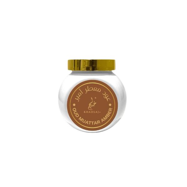 Oud Muattar Amber 40gms Bakhoor