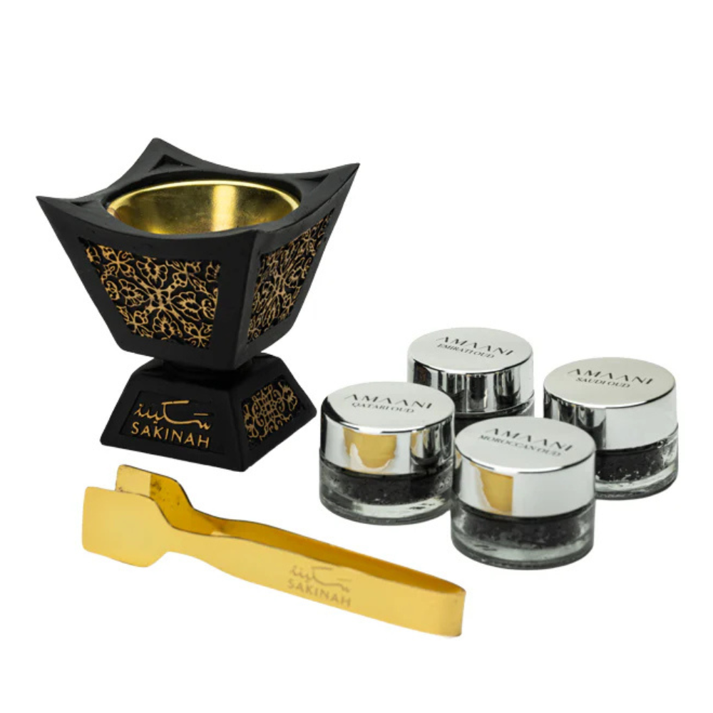 Sakinah Hijaz Bakhoor Burner Set