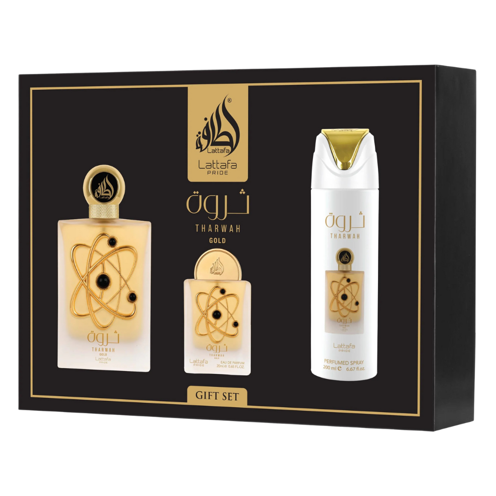 Tharwah Gold For Woman Gift Set