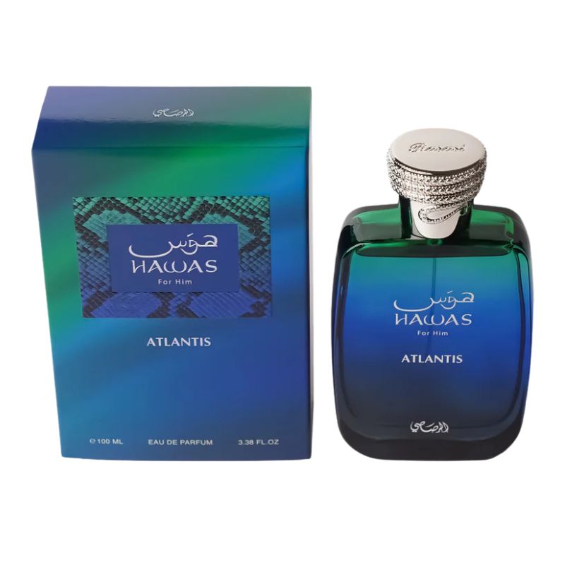 Hawas Atlantis For Men 100ml EDP - Image 3