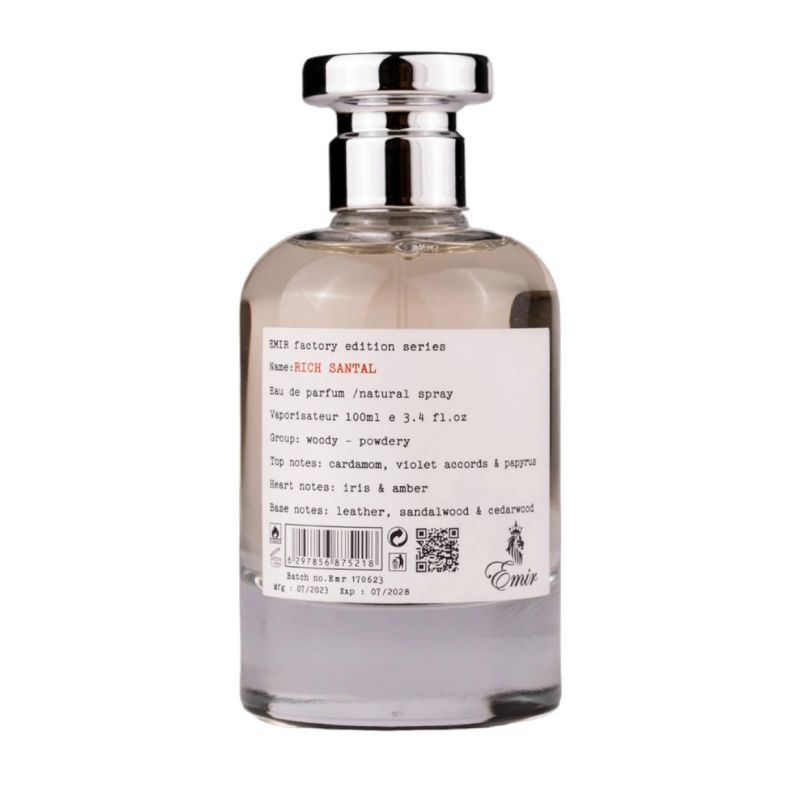 Rich Santal Emir Factory Edition For Unisex 100ml EDP